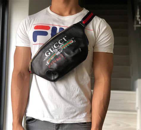 chest bag gucci|shoulder gucci chest bag.